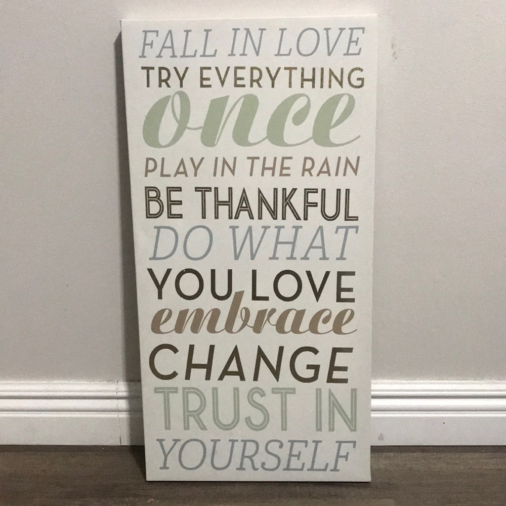 HANGING DECOR SIGN